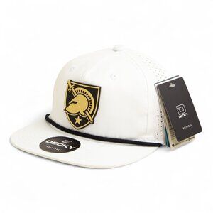 Army Black Knights 3D Perforated Rope Hat- White/ Black